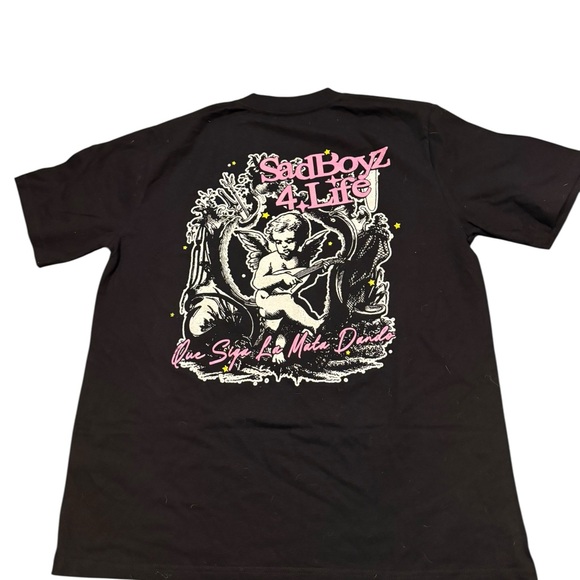 Juniors H Sad Boyz 4 life Cherub graphic tee size Large brand new - Picture 2 of 3
